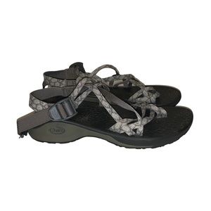 CHACO Women's Updraft X2 Sandals, Stones Grey Gray Size 8